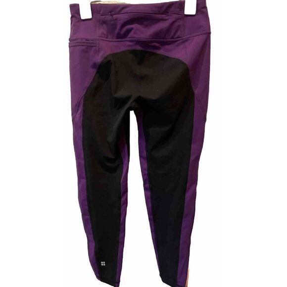 New SWEATY BETTY Power High Waist Workout Leggings Womens Size 8 7/8 Length - Picture 6 of 6